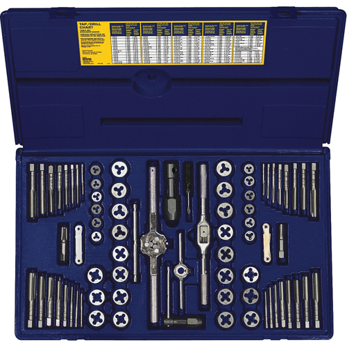 Tap & Hex Die Set, 76 Pieces Absolute Business Supply