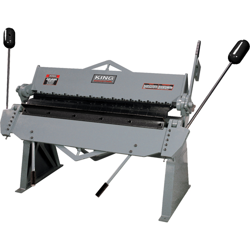 Floor Model Box & Pan Brakes, 24" W x 65" L x 48" H Absolute Business Supply