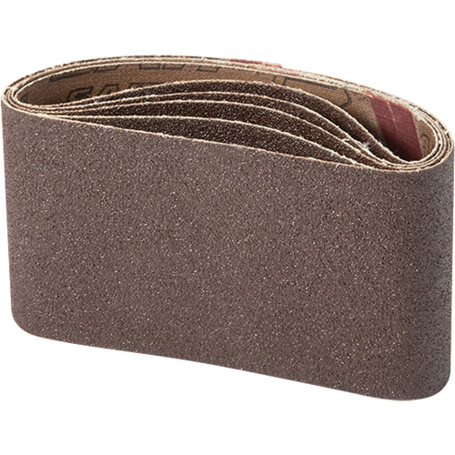 Portable Abrasive Belt, 3" W x 21" L, Aluminum Oxide, 100 Grit Absolute Business Supply