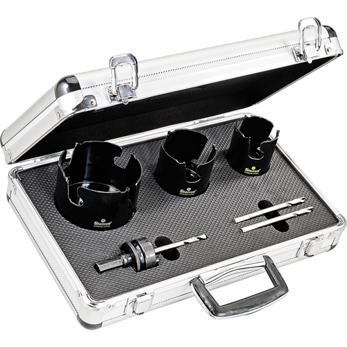 General Purpose Hole Saw Kits, 6 Pieces Absolute Business Supply
