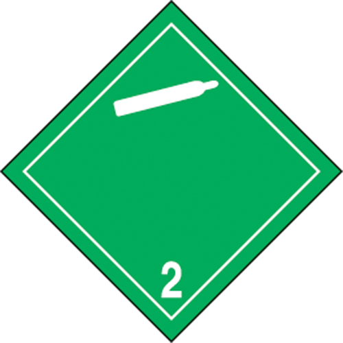 TDG Shipping Labels, Class 2.2, Non-Flammable & Non-Toxic Gases, Paper Absolute Business Supply