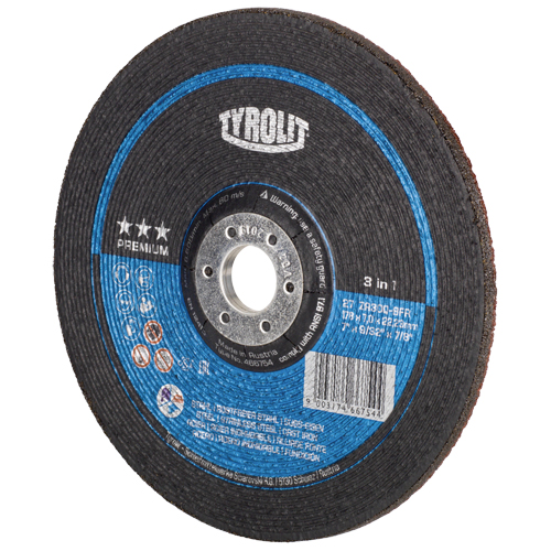Grinding Wheel, 7" x 9/32", 7/8" Arbor, Type 27 Absolute Business Supply