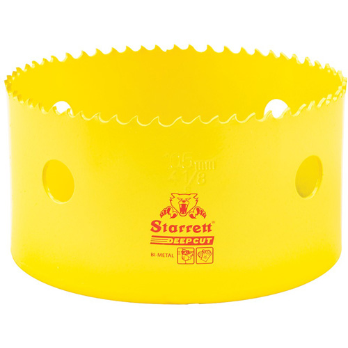 Scie &agrave; cloche bim&eacute;tal 4-1/8", 4-1/8", Profondeur de la coupe 2", Bim&eacute;tal Absolute Business Supply