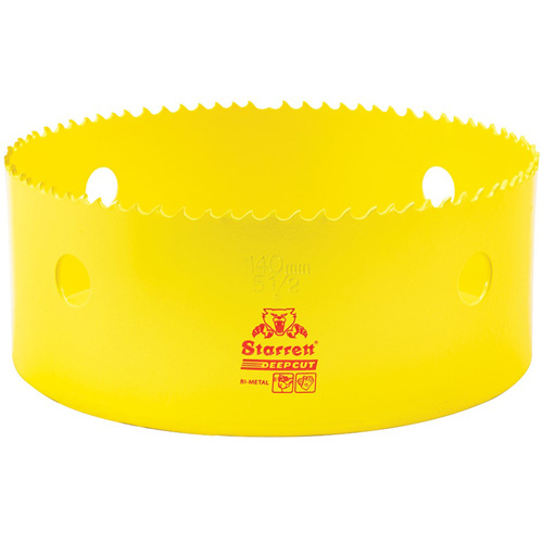 Scie &agrave; cloche bim&eacute;tal 5-1/2", 5-1/2", Profondeur de la coupe 2", Bim&eacute;tal Absolute Business Supply