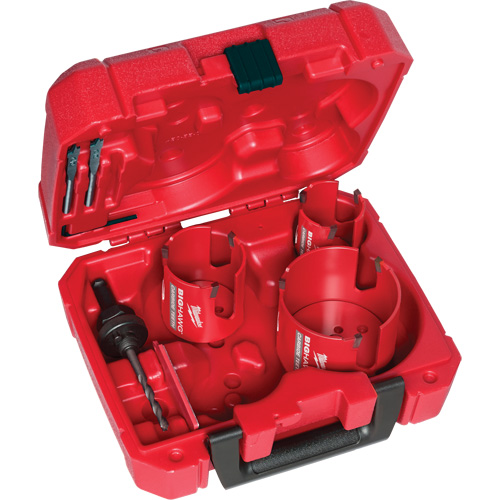 Big Hawg Hole Saw Set, 7 Pieces Absolute Business Supply