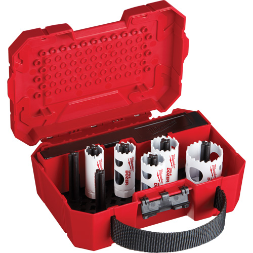 Hole Dozer Hole Saw Kit, 9 Pieces Absolute Business Supply