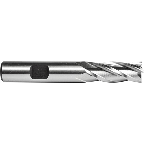 C615 End Mill, 3/8" Dia., 4 Flutes, High Speed Steel Absolute Business Supply