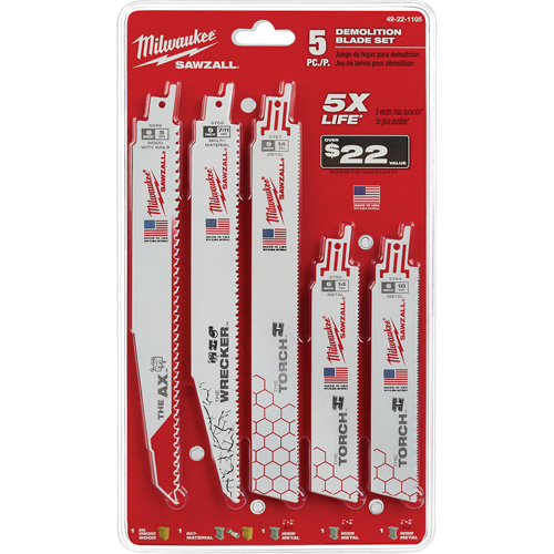 Sawzall&reg; Blade Set Absolute Business Supply