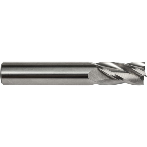 Fraise embout S134, 1/8" dia., 1-1/2" lo, 4 cannelures, 1/8" tige, Carbure Absolute Business Supply