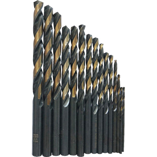 Jobber Length Drill Bit Set, 29 Pieces, High Speed Steel Absolute Business Supply