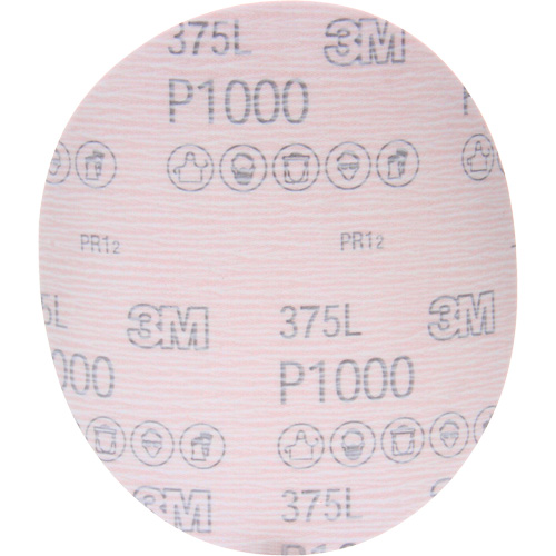 Hookit 375L Film Disc, 6" Dia., P1000 Grit, Aluminum Oxide Absolute Business Supply