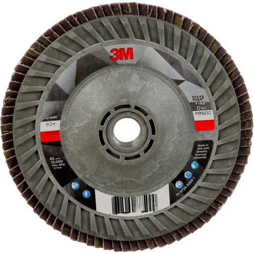 769F Quick Change Flap Disc, 5" x 5/8"-11, Type 29, 60+ Grit, Ceramic Absolute Business Supply