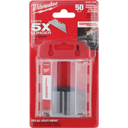 General Purpose Utility Blades with Dispenser, Single Style Absolute Business Supply