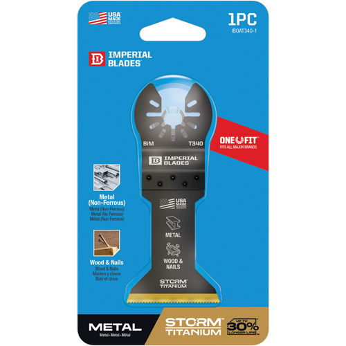 One Fit Storm Titanium Metal Blade Absolute Business Supply