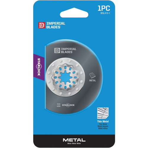 Lame segment&eacute;e mince pour le m&eacute;tal Starlock Absolute Business Supply