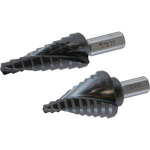 Foret &eacute;tag&eacute; Multi-Step, 1/4" - 1", Titane Absolute Business Supply