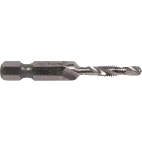 Drill/Tap Bit, #8, High Speed Steel Absolute Business Supply