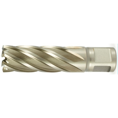 CLE-LINE 4501 Long Annular Cutter, 1-1/8" Diameter, High Speed Steel, 2" Depth of Cut, 3/4" Shank Absolute Business Supply