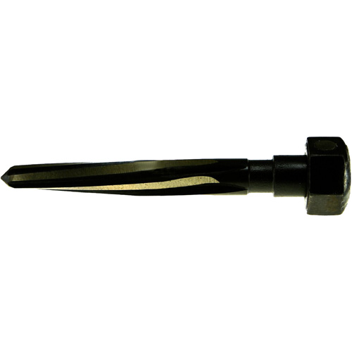 CLE-LINE 2616 Bridge Length Construction Reamer, 1-5/8", Spiral Flute, High Speed Steel, Straight Shank Absolute Business Supply