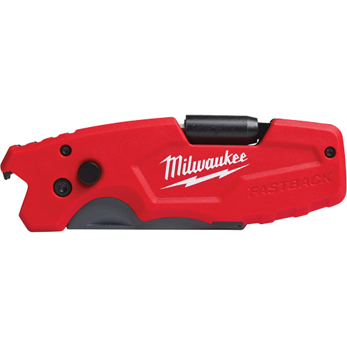 FASTBACK 6-in-1 Folding Utility Knife, 8-3/4" L, 6 Functions, 1 lbs. Absolute Business Supply