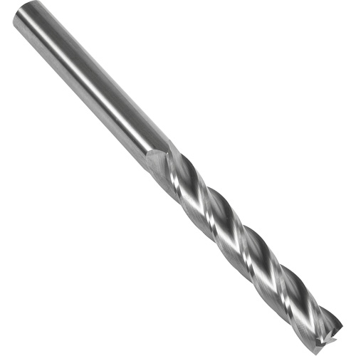 S137 30° Extra Long Square End Mill, 5/16" Dia., 4" L, 4 Flutes, 5/16" Shank, Carbide Absolute Business Supply