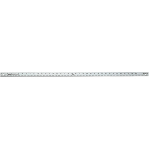 M&egrave;tre-r&egrave;gle m&eacute;trique/imp&eacute;rial, 3.28'/1 m lo, Aluminium, Graduations de 1/8" (1 mm) Absolute Business Supply