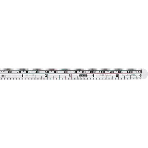 R&egrave;gle flexible de pr&eacute;cision &eacute;conomique, 6-1/2" lo, Acier Absolute Business Supply