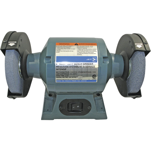 BGC-6 Heavy-Duty Bench Grinder, 6" Wheel Diameter, 1/3 HP Absolute Business Supply