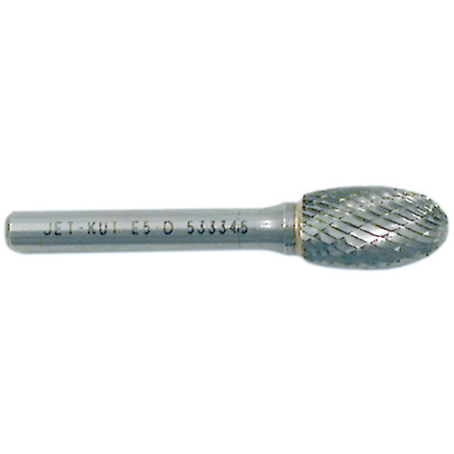 Oval Burr, 1/4" Dia., 1/4" Shank, 3/8" Depth of Cut Absolute Business Supply