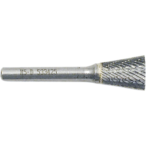 Fraise en forme de c&ocirc;ne invers&eacute;, 3/8" dia., 1/4" Tige, 3/8" Prof. de la coupe Absolute Business Supply