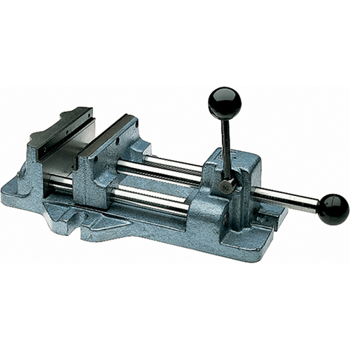Cam Action Drill Press Vises, 8" Jaw Width, Clamp Mount Base Absolute Business Supply
