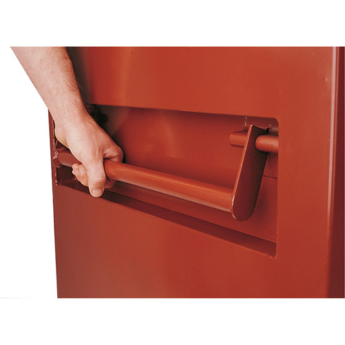 Armoire &agrave; tablettes Jobsite, Acier, 47,5 pi³, Rouge Absolute Business Supply