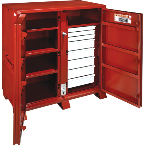 Drawer Cabinet, 60-1/8" W x 53-1/4" H x 30-1/4" D, 58.7 Cubic Feet Capacity Absolute Business Supply