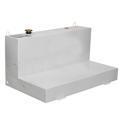 Steel Fuel Transfer Tank, Steel, 100 Gal. Capacity, White Absolute Business Supply