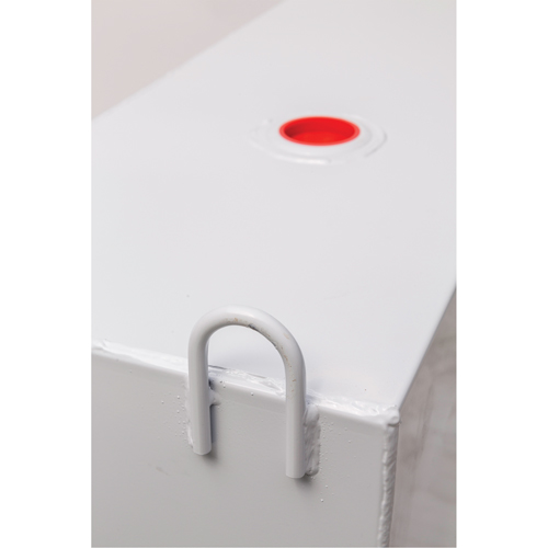 R&eacute;servoir de transfert pour carburant en acier, Acier, Capacit&eacute; 50 gal., Blanc Absolute Business Supply