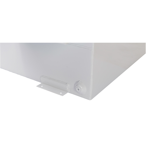 R&eacute;servoir de transfert pour carburant en acier, Acier, Capacit&eacute; 100 gal., Blanc Absolute Business Supply