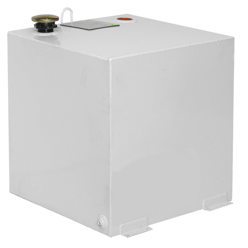 R&eacute;servoir de transfert pour carburant en acier, Acier, Capacit&eacute; 50 gal., Blanc Absolute Business Supply