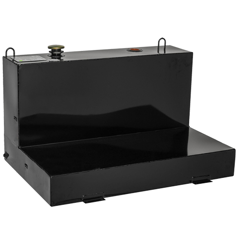 R&eacute;servoir de transfert pour carburant en acier, Acier, Capacit&eacute; 85 gal., Noir Absolute Business Supply