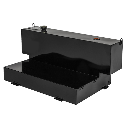 Steel Fuel Transfer Tank, Steel, 100 Gal. Capacity, Black Absolute Business Supply