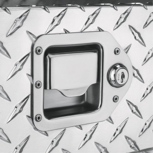 R&eacute;servoir de transfert pour carburant & coffre en aluminium, Aluminium, Capacit&eacute; 74 gal., Argent Absolute Business Supply