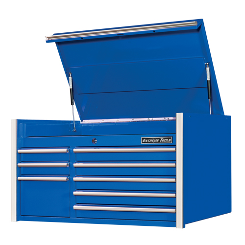 RX Series Tool Chest, 41" W, 8 Drawers, Blue Absolute Business Supply