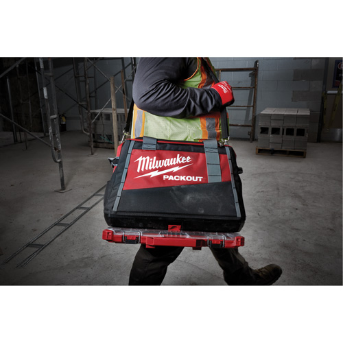 Sacs &agrave; outils Packout, Nylon balistique, 8 pochettes, Noir/Rouge Absolute Business Supply