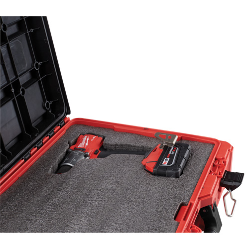 Packout Tool Case with Customizable Insert, 20-7/10" x 15-1/5" x 6-1/5", Black/Red Absolute Business Supply