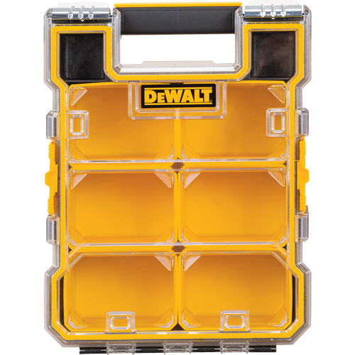 Organisateur de format moyen PRO, 4-1/2" la x 10-1/4" p x 13-3/5" h, Noir/Jaune Absolute Business Supply