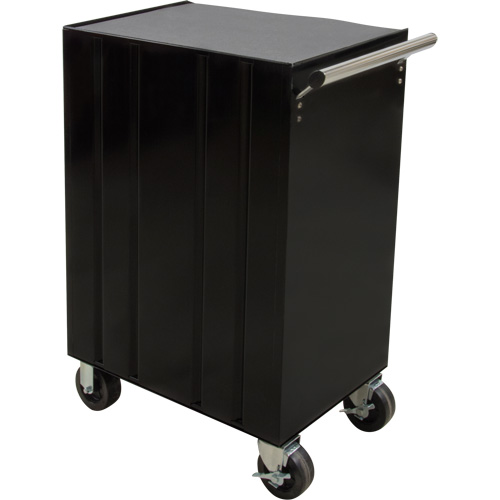 Chariot &agrave; outils industriel, 7 tiroirs, 27" la x 18-3/4" p x 39" h, Noir Absolute Business Supply