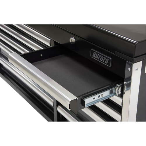 Industrial Tool Chest, 41" W, 10 Drawers, Black Absolute Business Supply