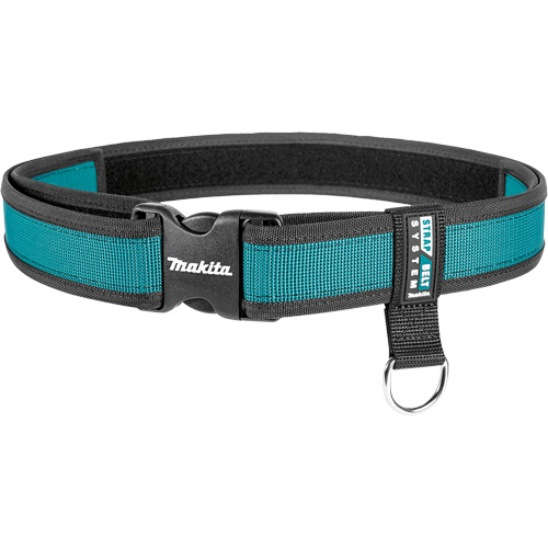 Ceinture et passant &agrave; d&eacute;gagement rapide TH3, Polyester, Noir/Bleu Absolute Business Supply