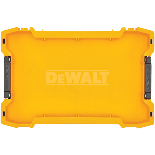 Plateau d'outils peu profond ToughSystem, 18-2/5" x 12" x 2-1/3", Jaune Absolute Business Supply