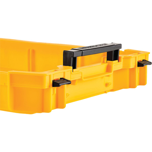 Plateau d'outils peu profond ToughSystem, 18-2/5" x 12" x 2-1/3", Jaune Absolute Business Supply