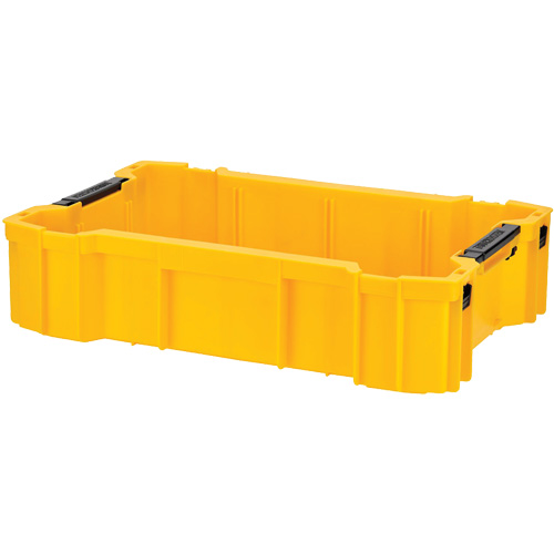 Plateau d'outils profond ToughSystem, 18-2/5" x 12" x 4-1/2", Jaune Absolute Business Supply